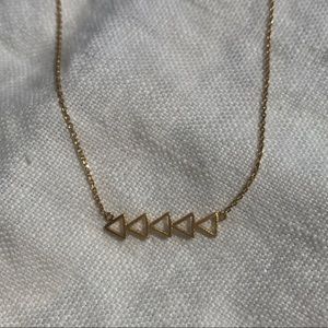 ••BRAND NEW•• Choker with Triangle Design Pendant